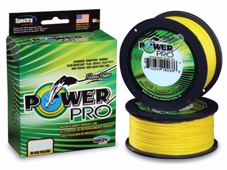 Шнур Power Pro 135м 0,19мм hi-vis yellow - фото 1