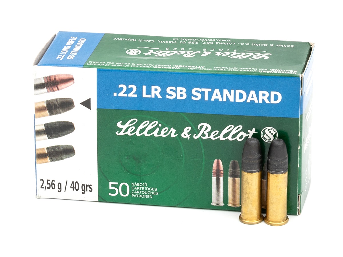 Патрон 22LR Sellier&Bellot SB Standard 2,56гр 1/50 - фото 1