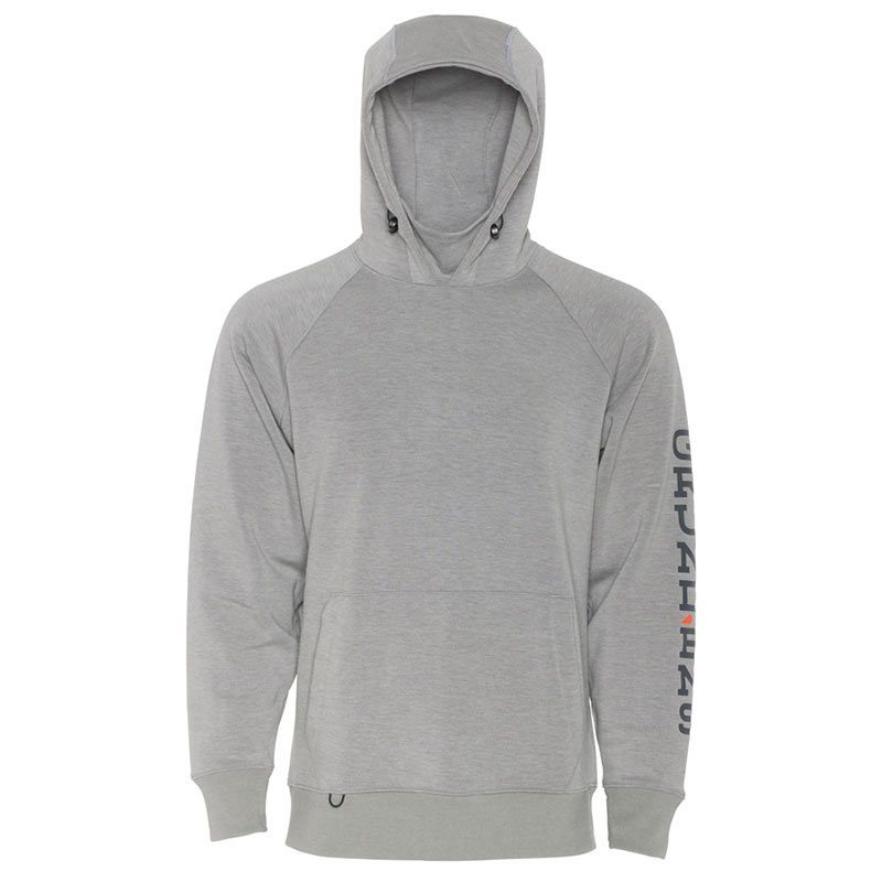 Толстовка Grundens Dillingham Tech Hoodie Metal Heather  - фото 1