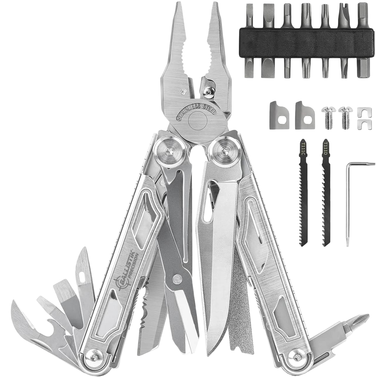 Мультитул Ballistik Precision 21 в 1 2045 - фото 1