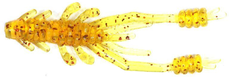 МП Силиконовая приманка REINS RING SHRIMP 2" Цв. 566-Motor Oil Red, 12 шт. пач. - фото 1