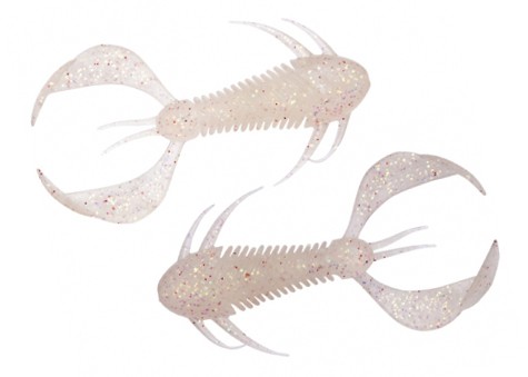 Приманка Megabass Rock Hog 2,5" clear holo - фото 1