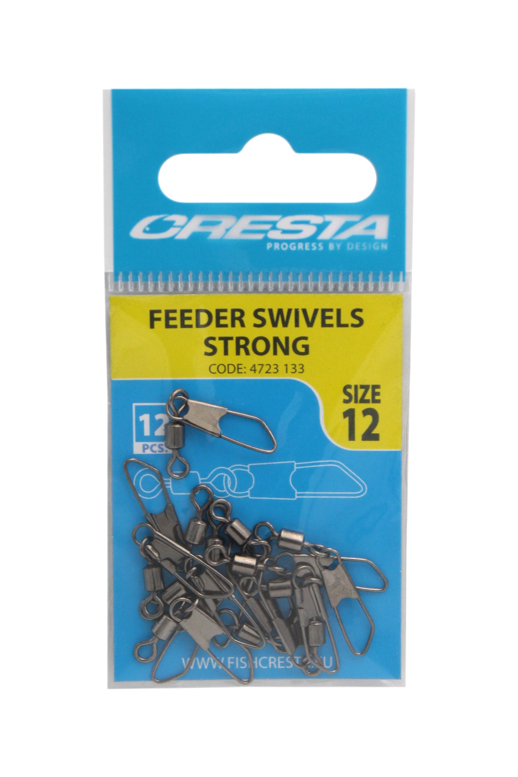 Вертлюг SPRO с карабином feeder swivels strong №14 - фото 1