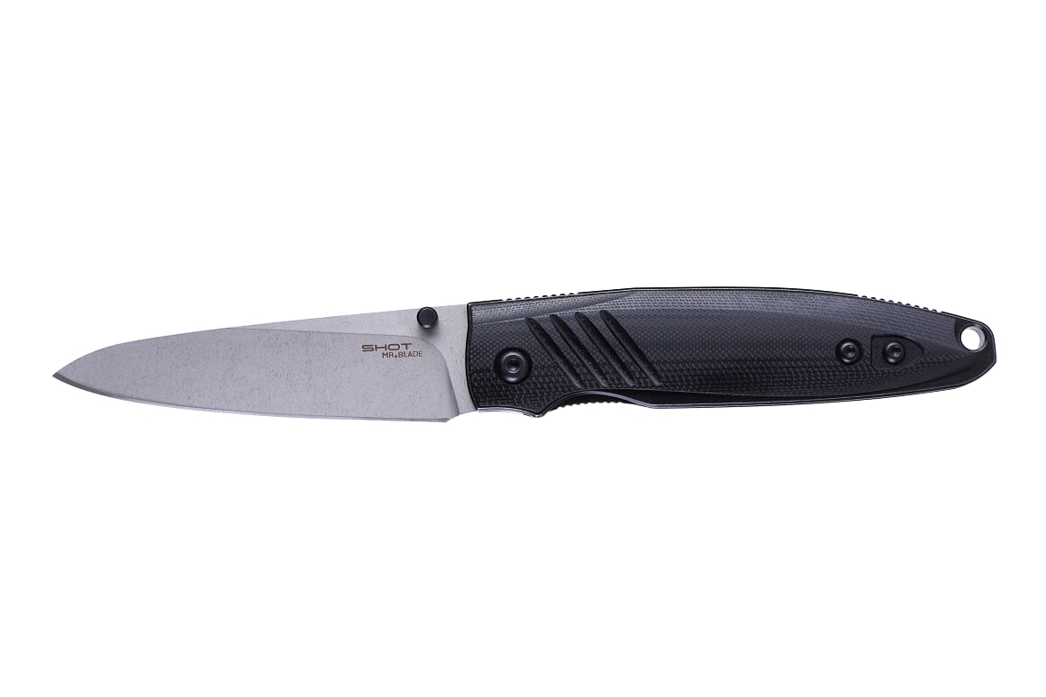 Нож Mr.Blade Shot S/W black - фото 1