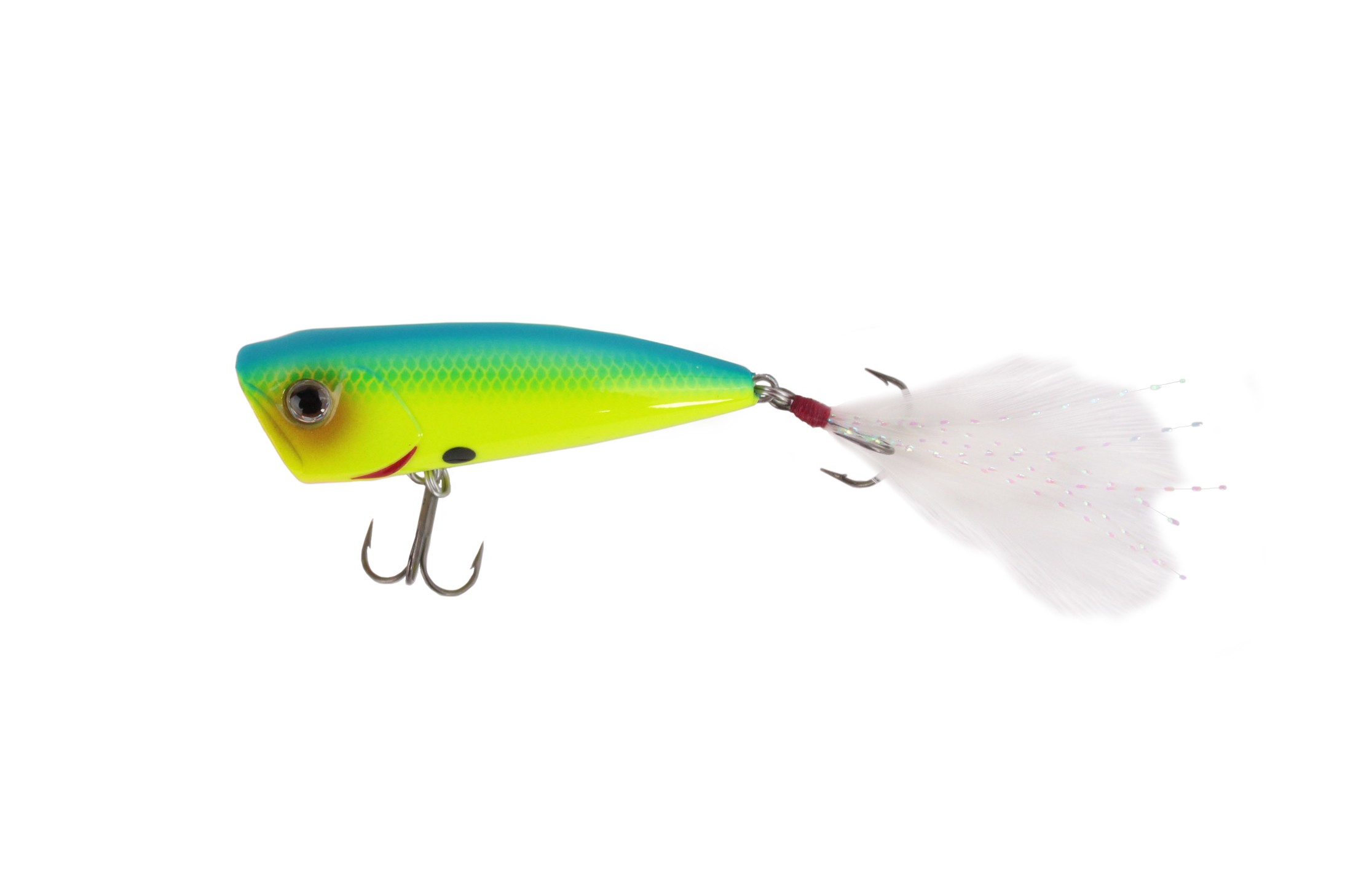 Воблер Daiwa Steez popper 50F blue back chart