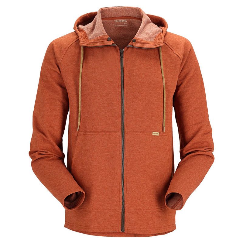 Толстовка Simms Vermilion Full-Zip Clay Heather  - фото 1