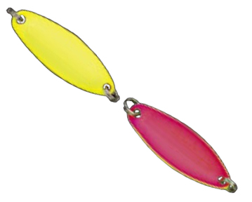 Блесна Nories Masukuroto Weeper 0,6гр цв.002 Fluo-Gelb / Pink - фото 1