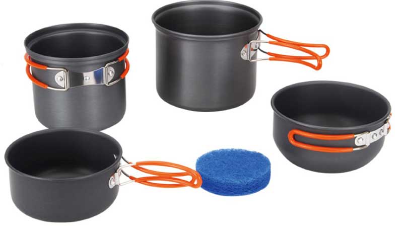 Набор Fire-Maple портативной посуды FMC-208 на 2-3 чел. - фото 1