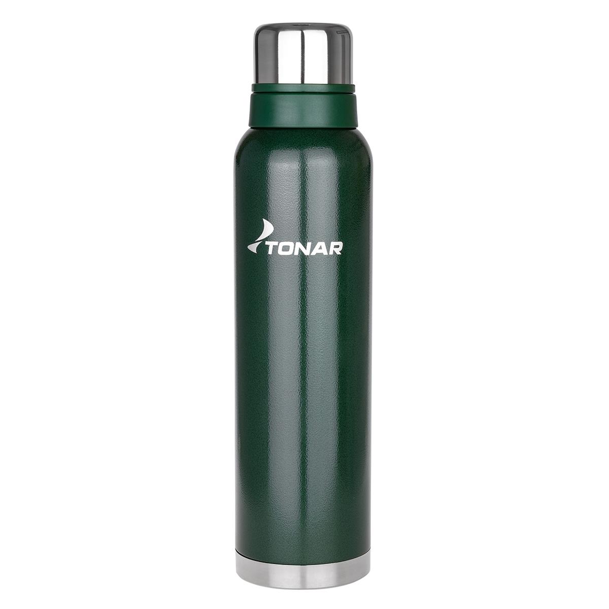 МП Термос (HS.TM-059-G) 1600ML с ситечком зеленый (2 крышки-кружки) TONAR - фото 1