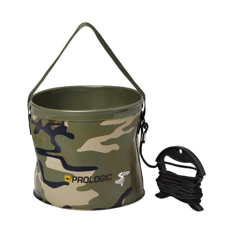Ведро Prologic Element Camo water bucket medium 6.2л - фото 1