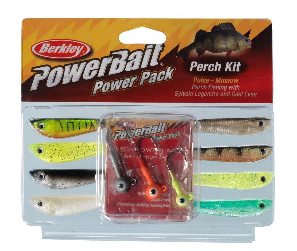 Набор Berkley Powerbait Perch 1 Pro Pack 8шт. - фото 1