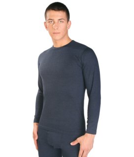 Термобелье Guahoo Comfort mild-weight рубашка синий - фото 1