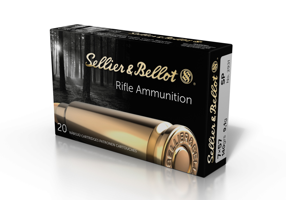 Патрон Sellier&Bellot 7х57 SP 9,1гр 1/20 - фото 1