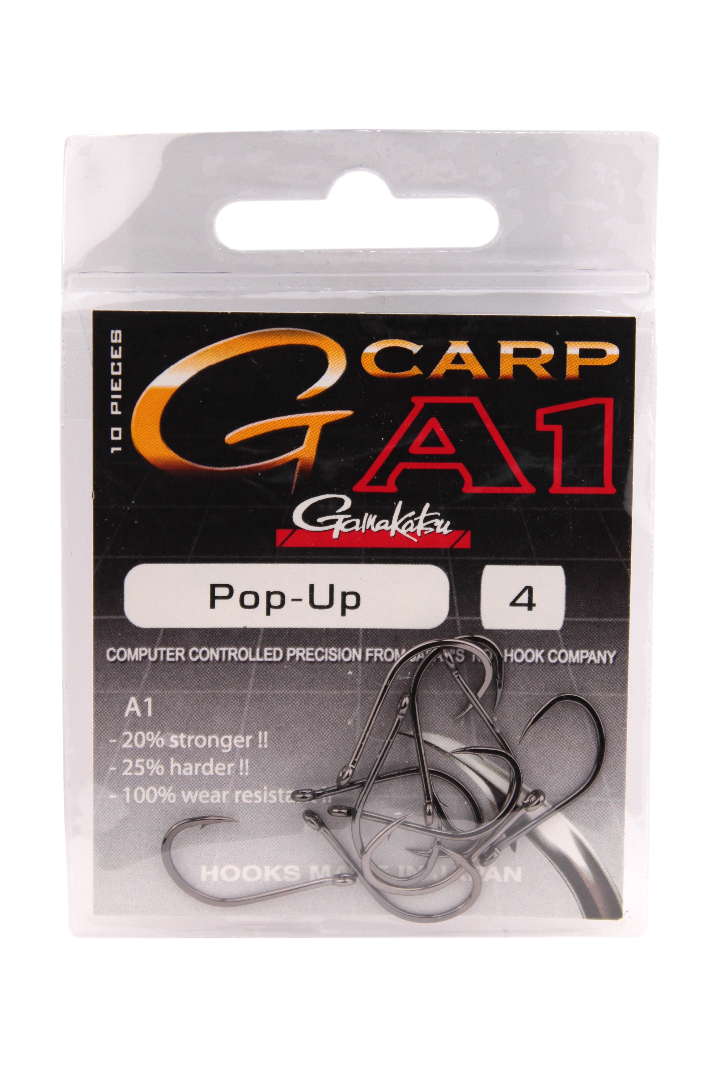 Крючок Gamakatsu A1 G-Carp pop up №4 10шт