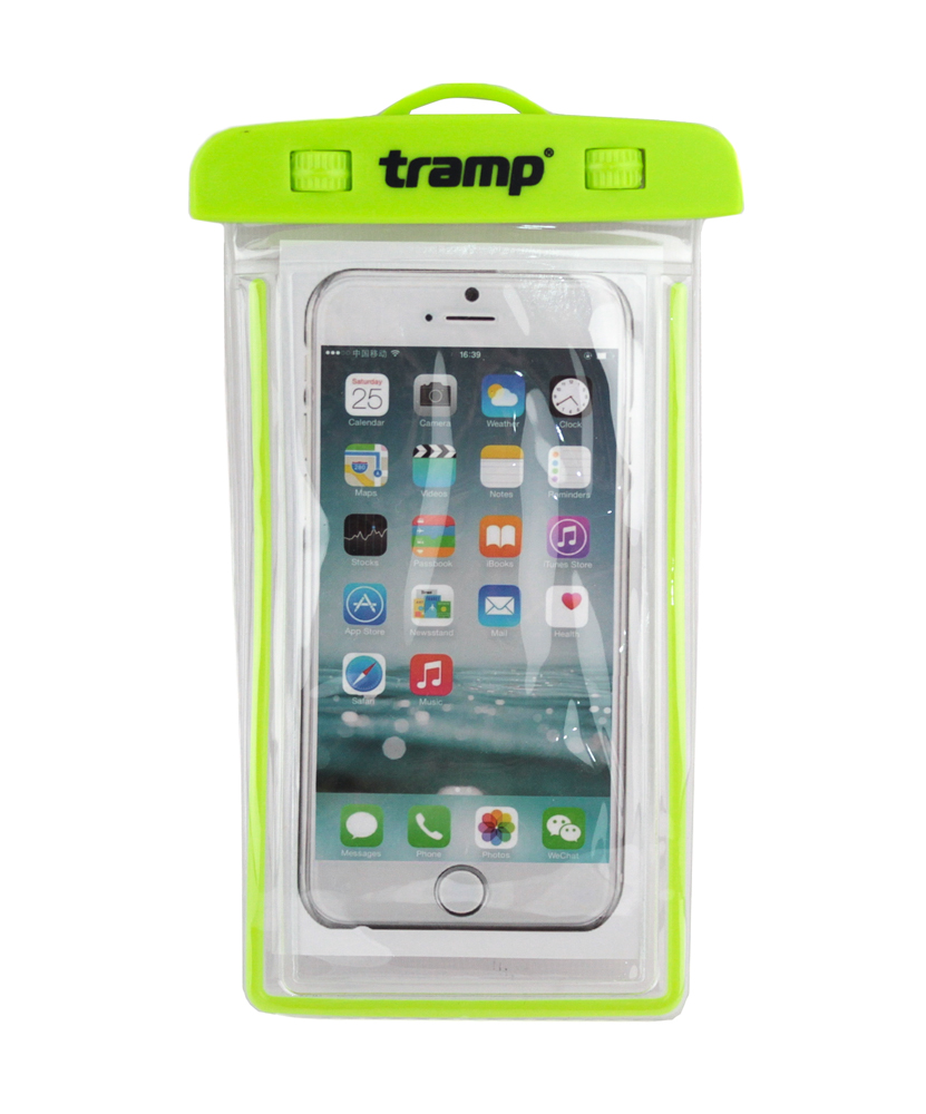 Гермопакет Tramp для телефона флуоресцентный 175х105мм - фото 1