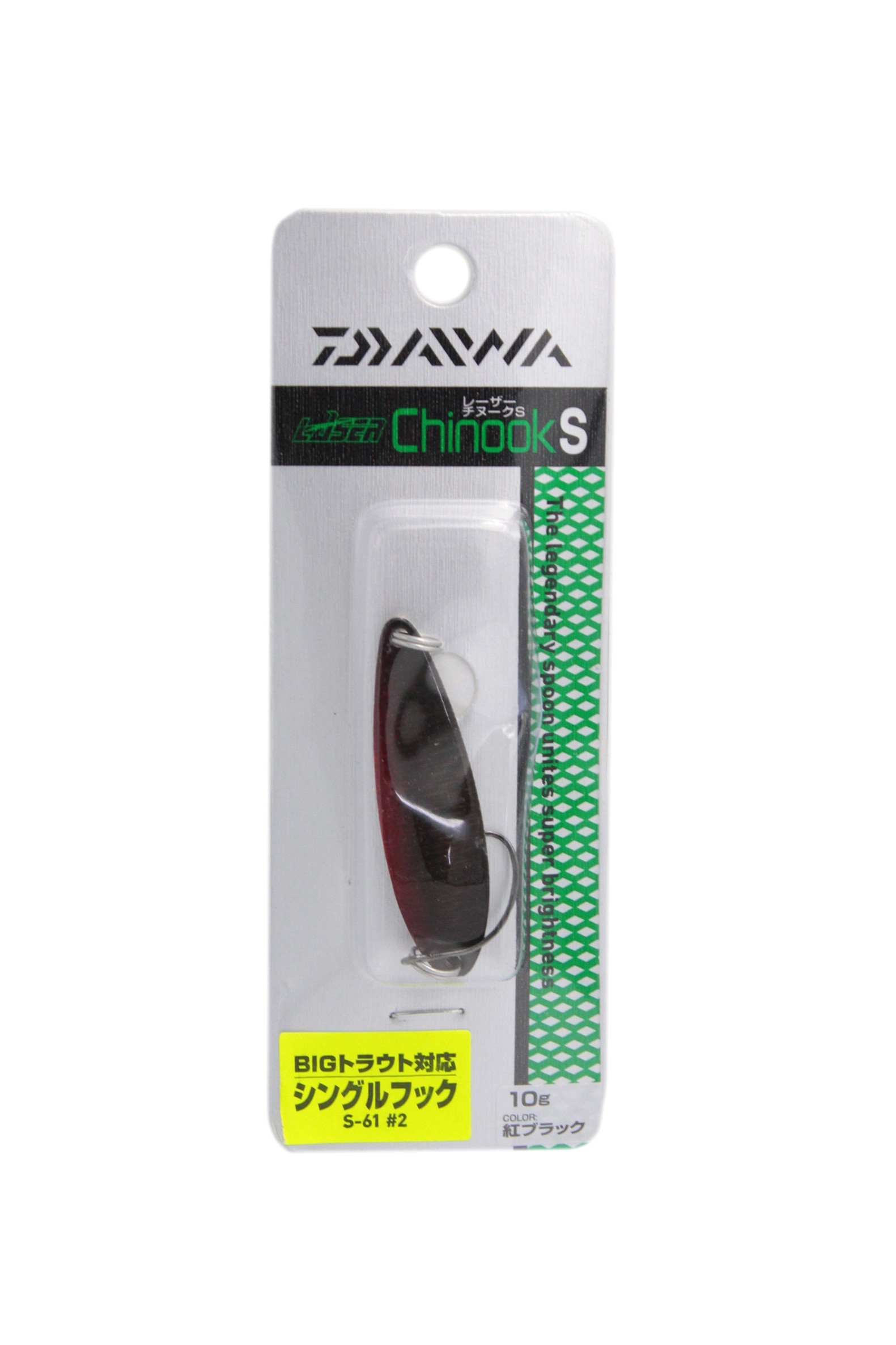 МП Блесна Daiwa Laser Chinook S 10гр deep red black - фото 1