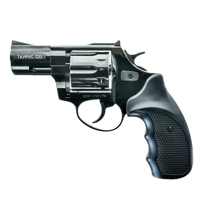 Револьвер Курс-С Taurus-CO 10ТК охолощенный 2,5" черный - фото 1