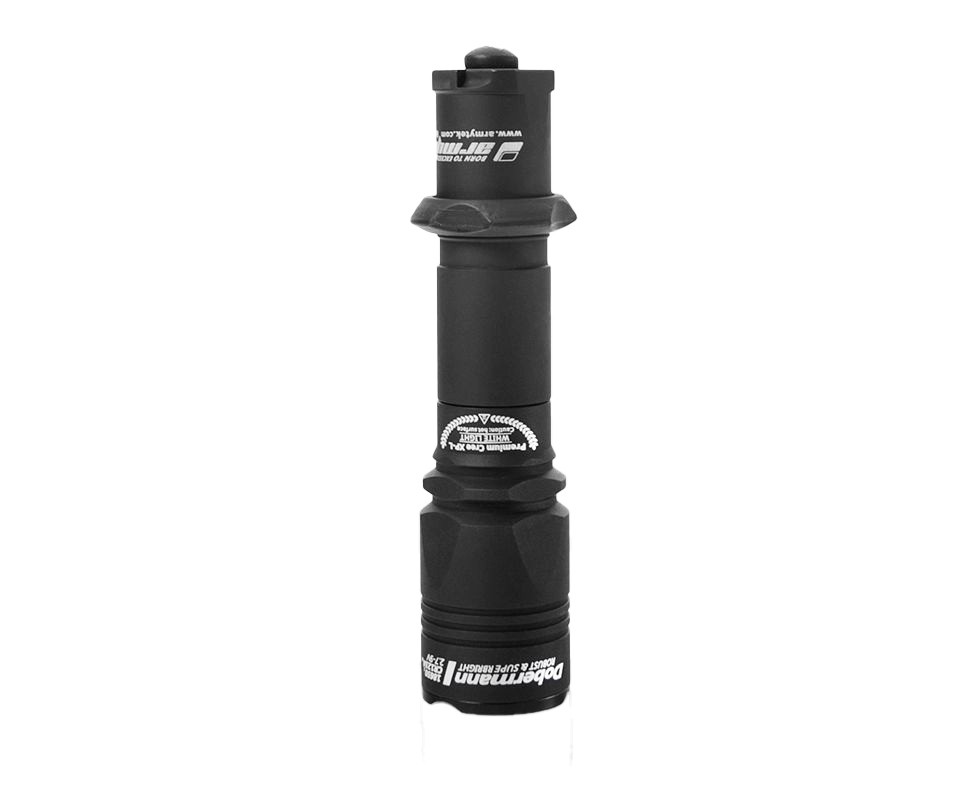 Фонарь Armytek Dobermann XP-E2 красный - фото 1