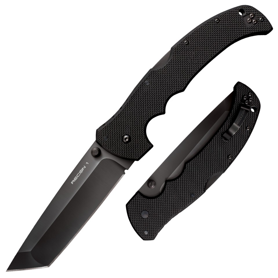 Нож Cold Steel 27TLC Recon 1 Tanto Plain Edge - фото 1