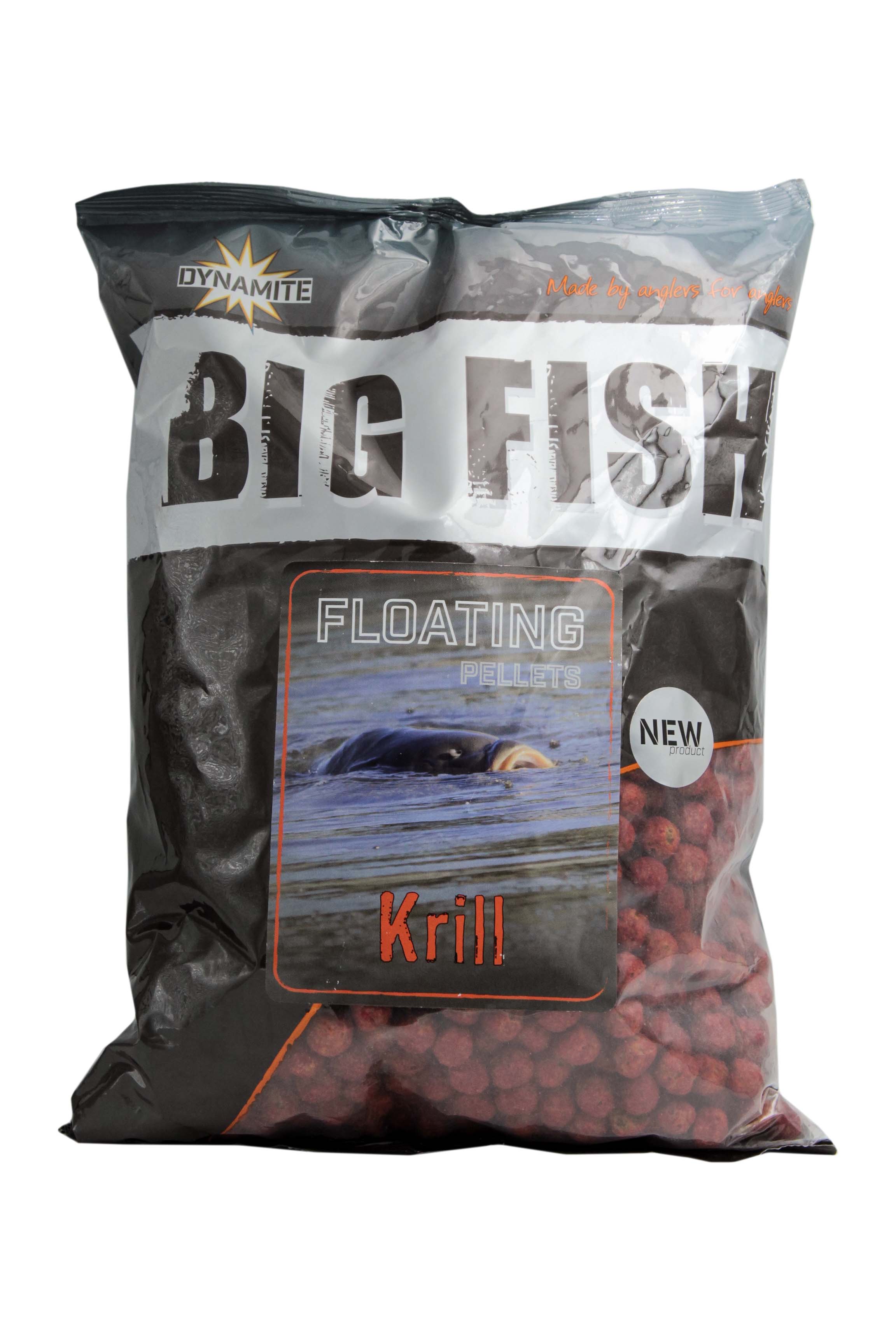 Пеллетс Dynamite Baits плавающий Big Fish krill 11мм 1,1кг