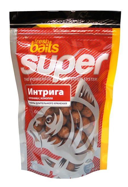 Смесь Fresh Baits для PVA-стиков super Интрига клубника-конопля - фото 1