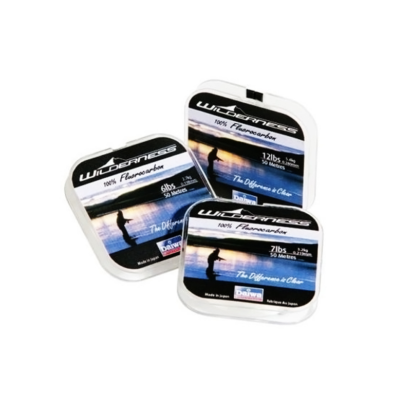 Леска Daiwa Wilderness fluorocarbon 50м 0,219мм  - фото 1