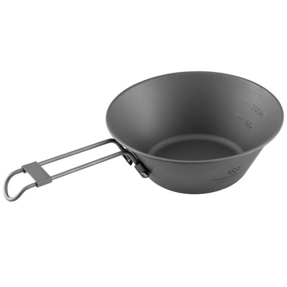 Ковшик Cook'N'Escape Titanium Sierra со складными ручками 300мл - фото 1