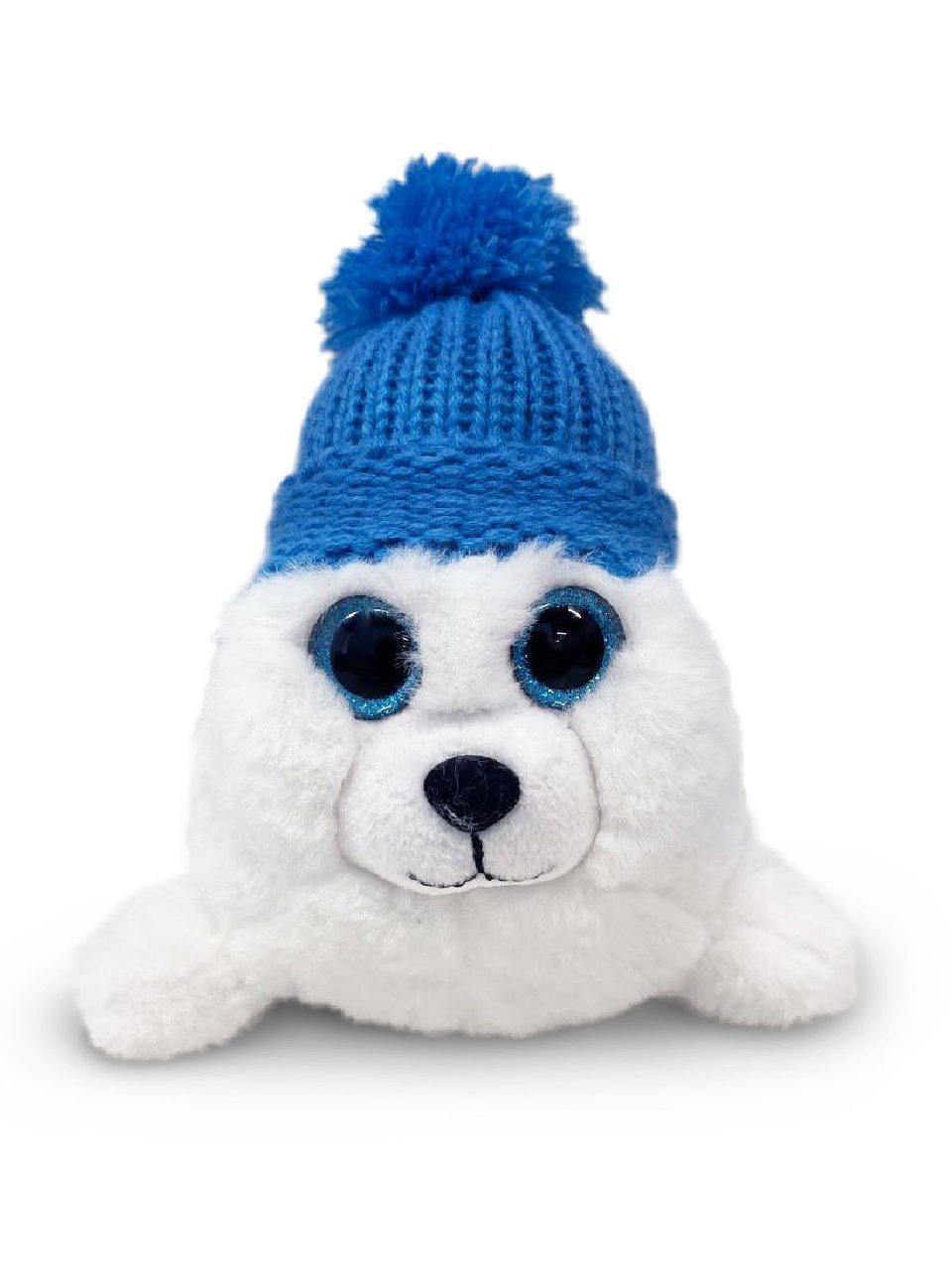 Игрушка Mimis Нерпа пищалка в шапке 21см - фото 1