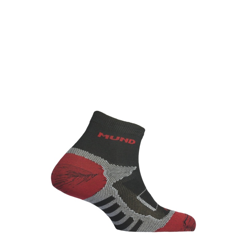 Носки Mund Trail Running 335 12/13 чёрный/красный XL р.46-49 - фото 1