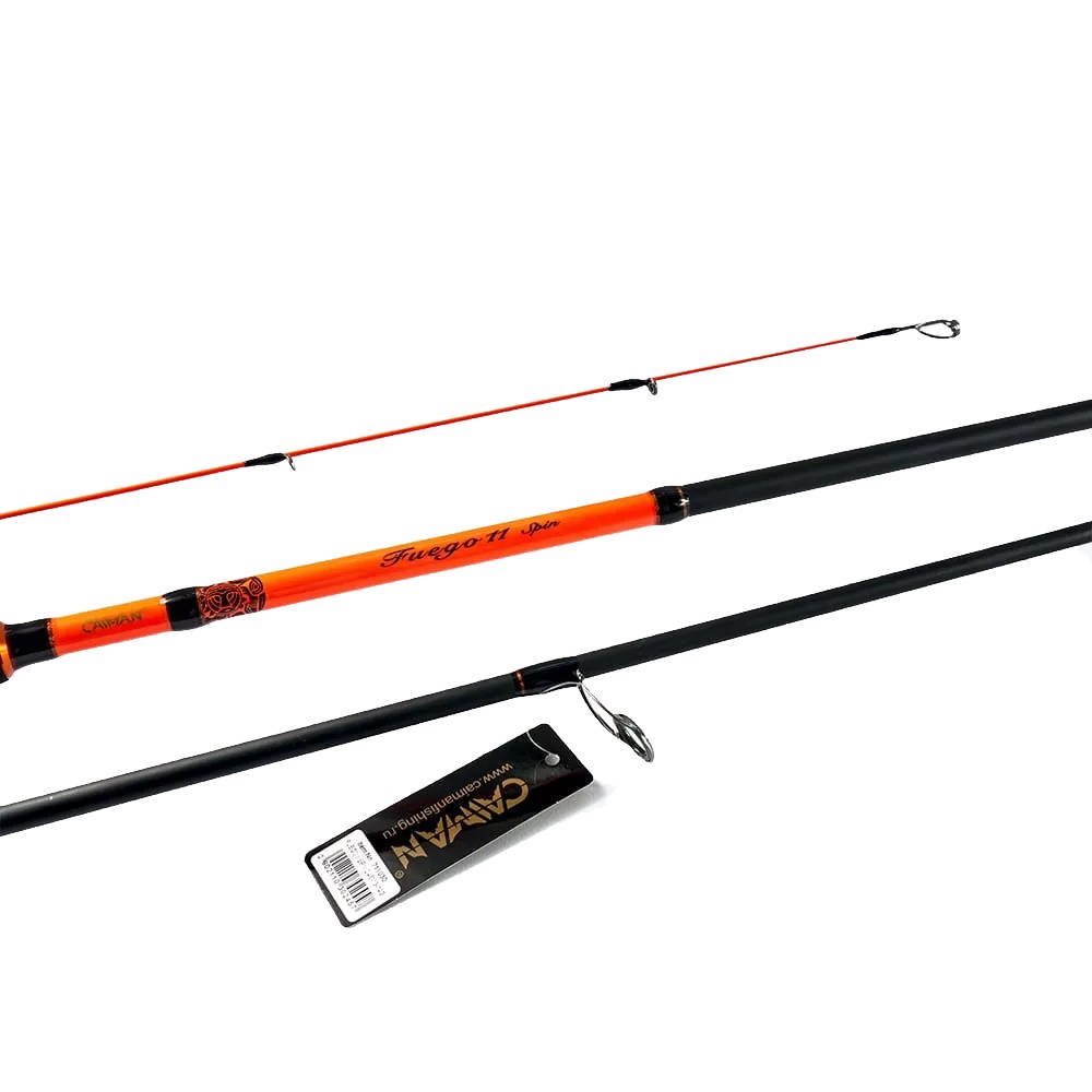 МП Спиннинг Caiman Fuego II solid 802UL 1-5lb 2,4m 0,5-5g 211026 - фото 1