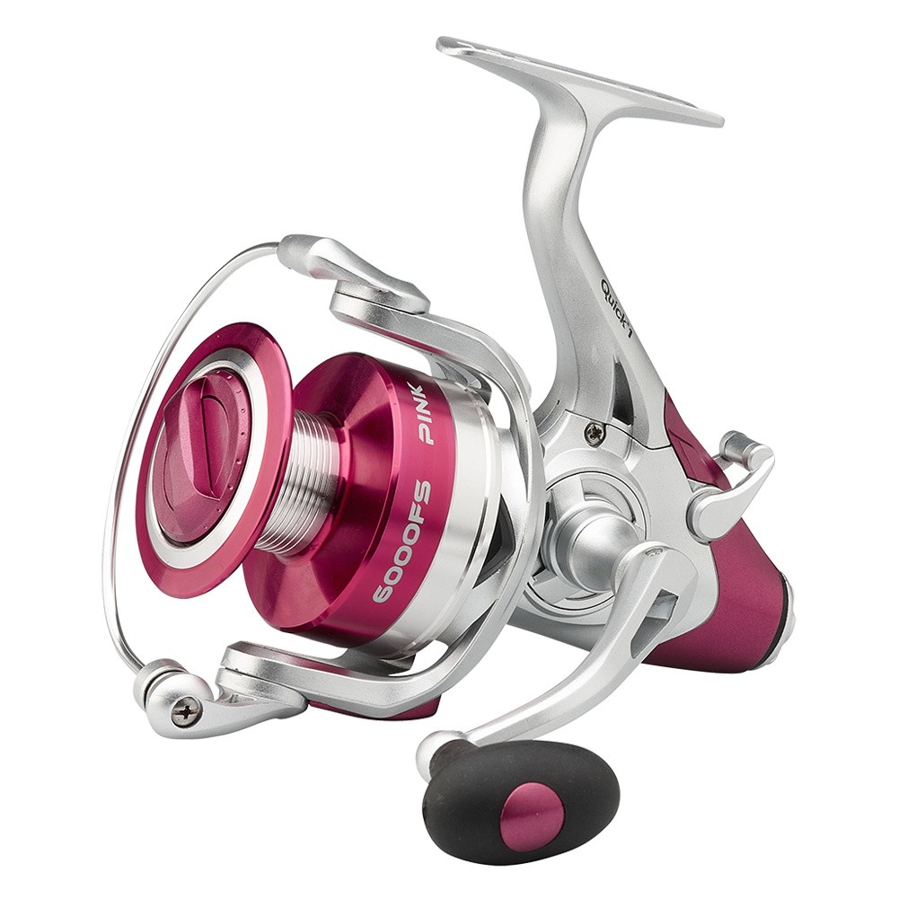 Катушка DAM Quick 1 6000FS 3+1bb V2 Pink - фото 1