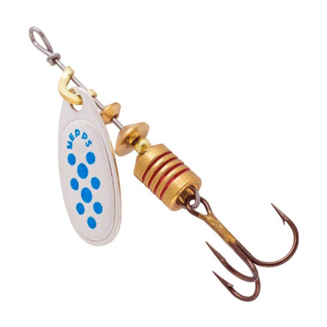 Блесна Mepps Comet PTS Bleus AG №1    - фото 1