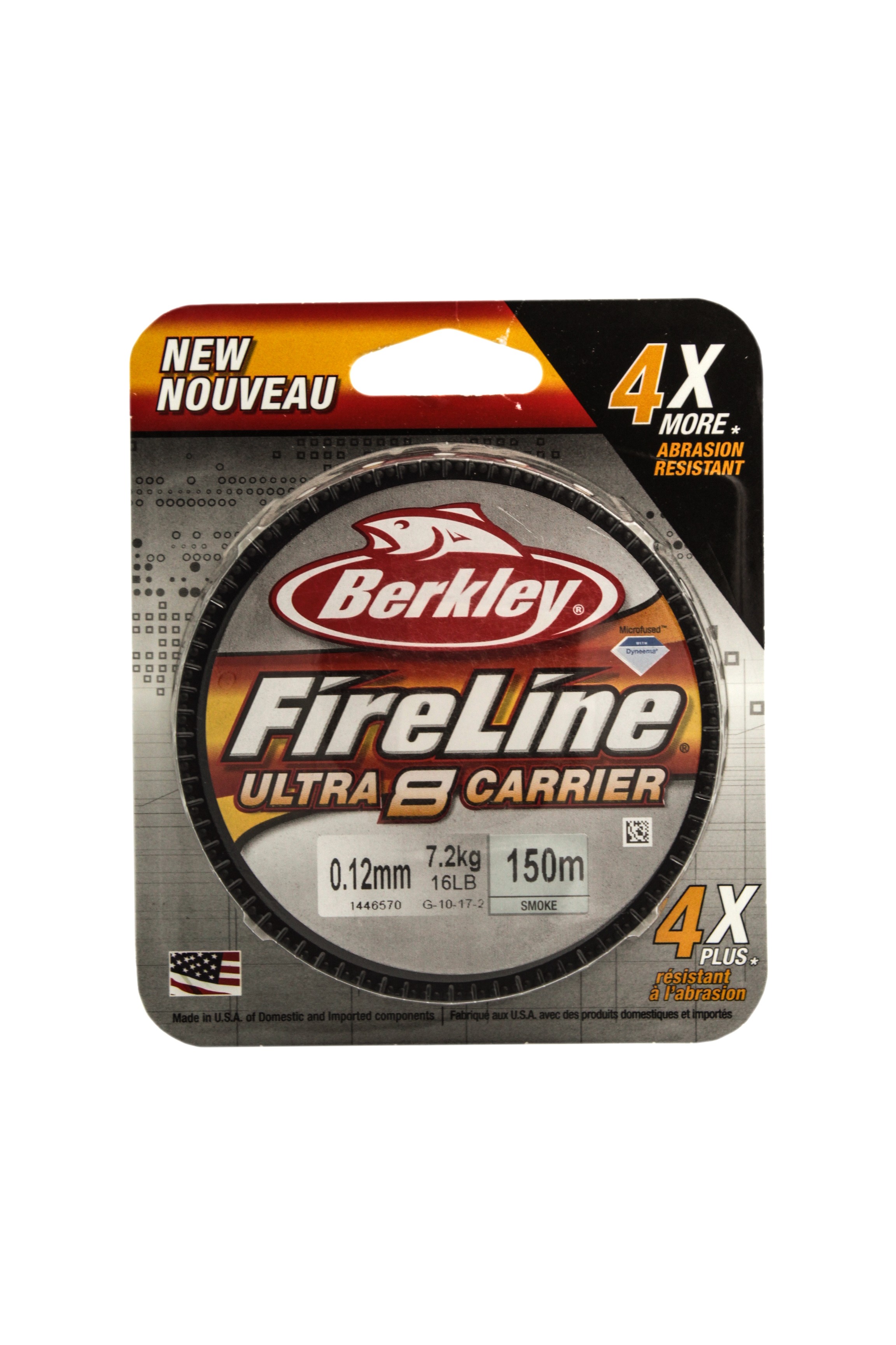 Шнур Berkley FireLine ultra 8 smoke 150м 0,12мм - фото 1