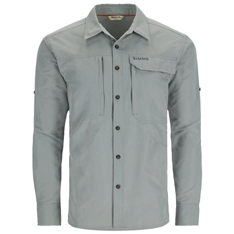 Рубашка Simms Guide Fishing Shirt Cinder  - фото 1