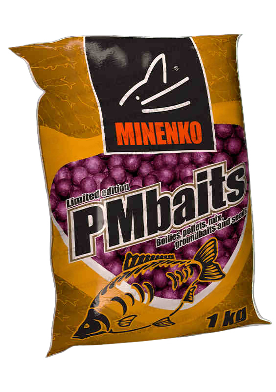 Бойлы MINENKO PMbaits пылящие Monster crab 20мм 1кг