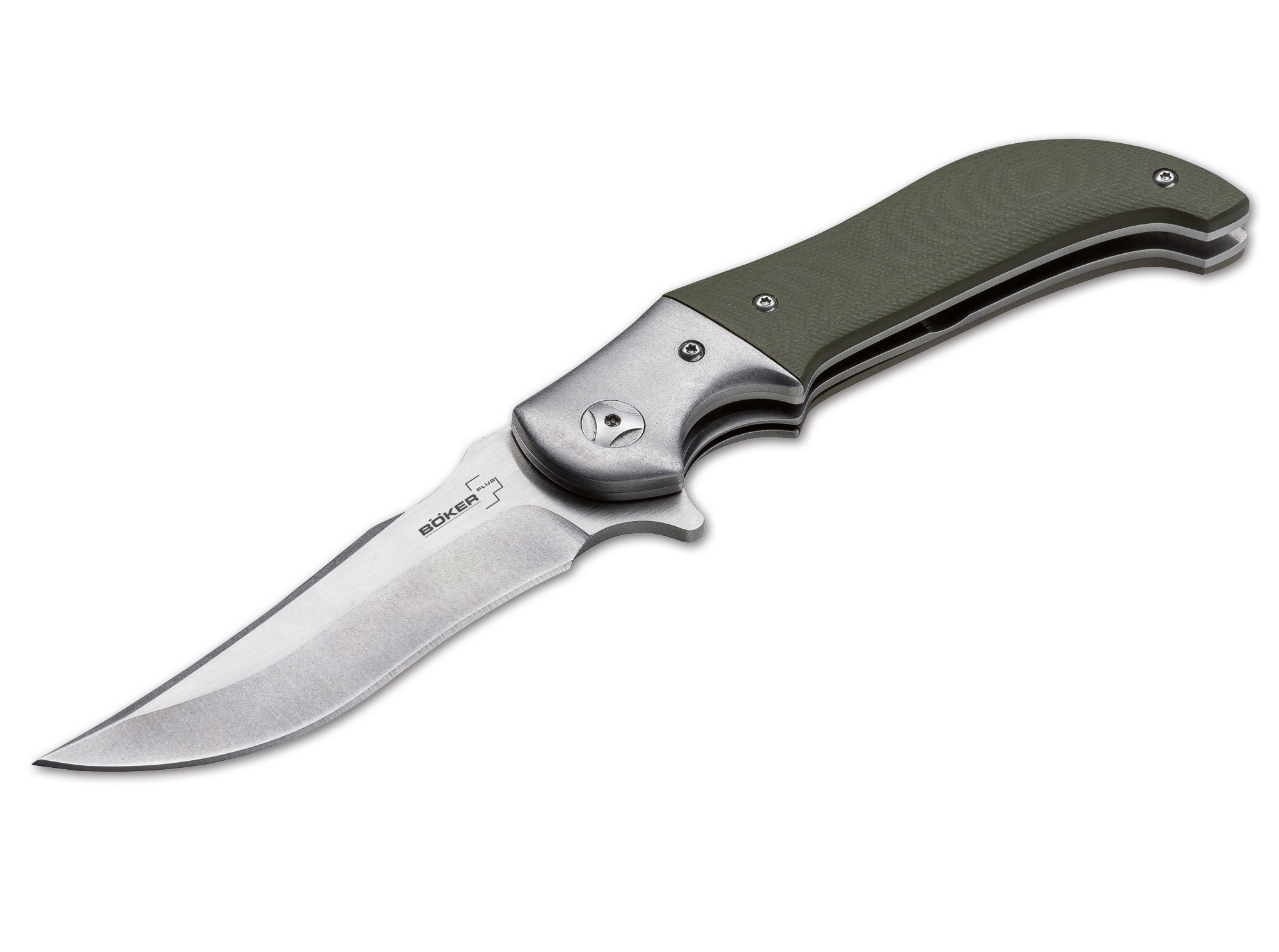 Нож Boker Plus Uolcos складной сталь 440C рукоять G10 - фото 1