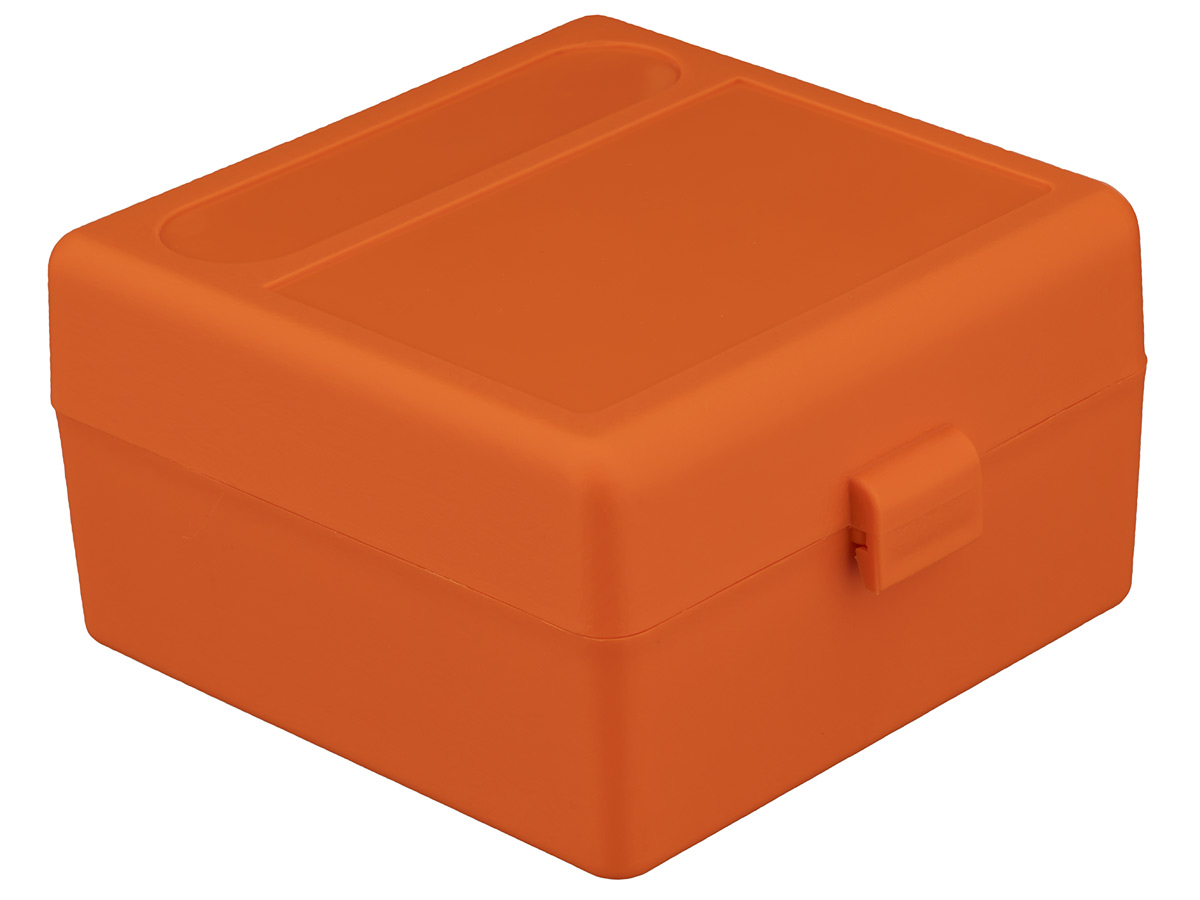 Кейс ShotTime BX-907-100 патронов 223 Rem,/222 Rem 127x127х72мм оранжевый - фото 1