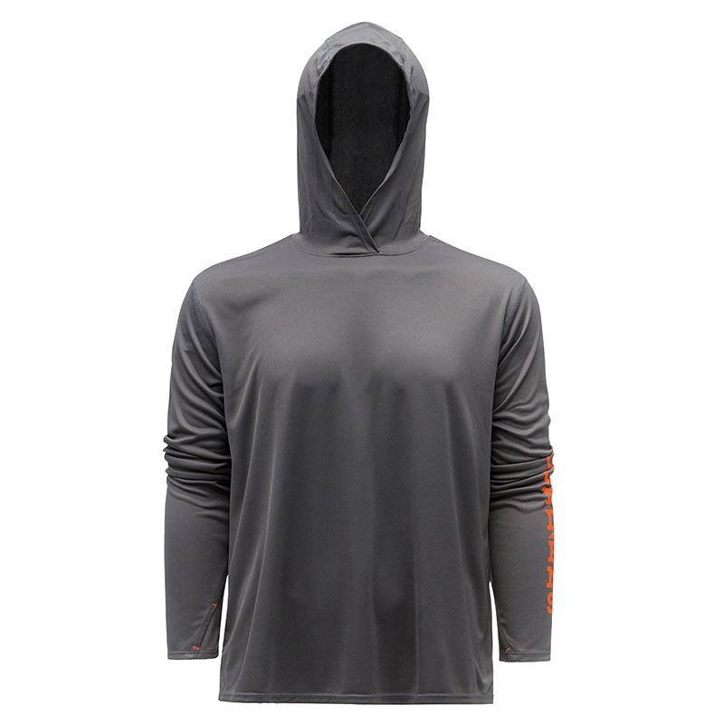 Футболка Grundens Tough Sun Hoodie Anchor  - фото 1