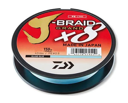 Шнур Daiwa J-Braid Grand X8E 0,13мм 135м IB - фото 1