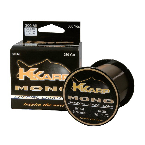 Леска Trabucco K-karp mono 300м 0,331мм  - фото 1