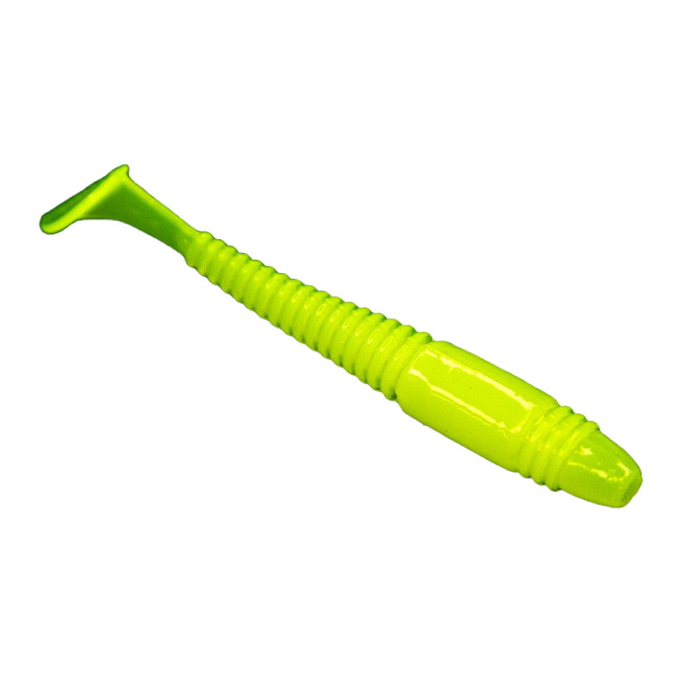 Приманка ESOX Tiga 2" 53мм цв.FK016 Clear Lime уп.10шт - фото 1