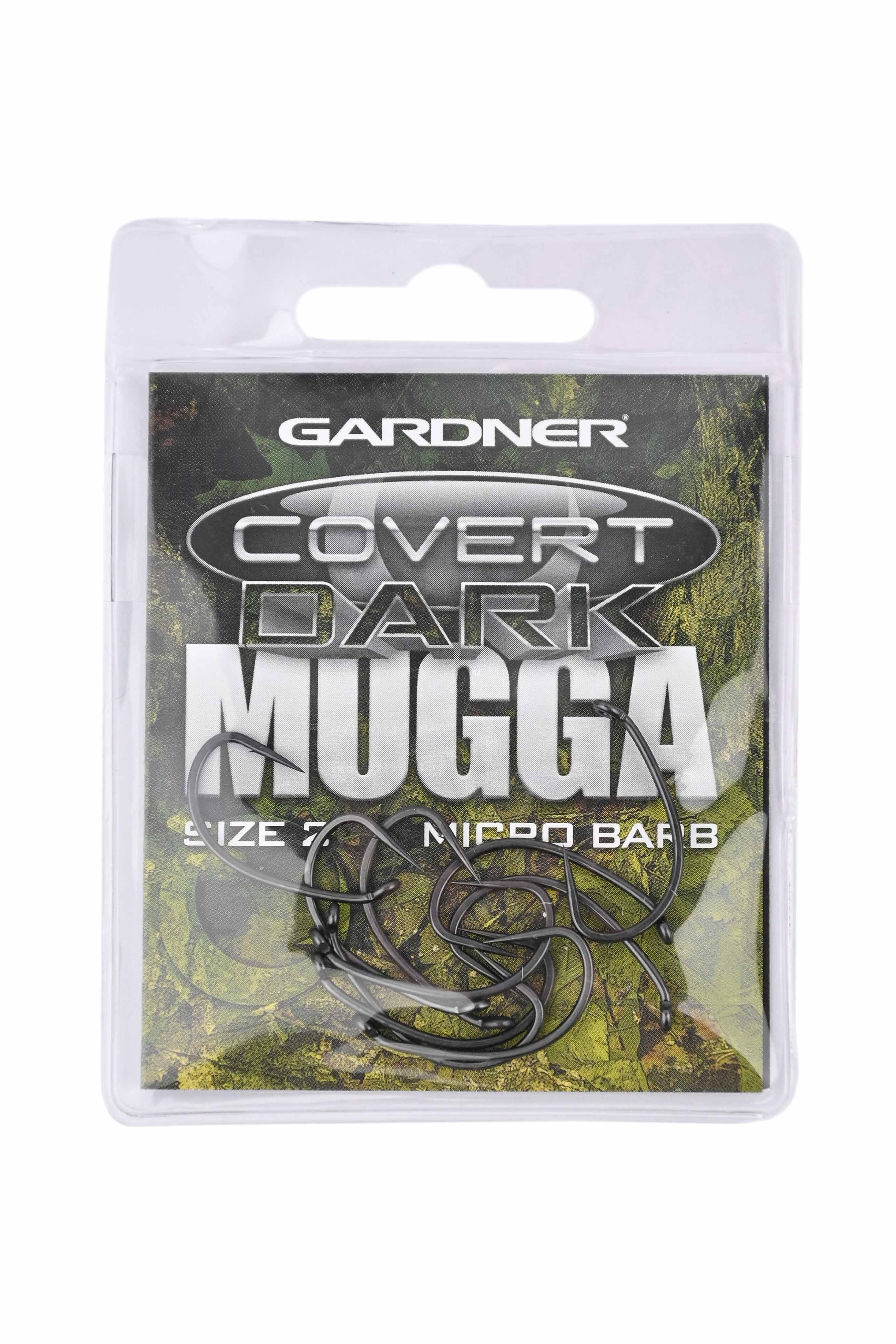 Крючки Gardner Covert dark mugga barbed №2 - фото 1