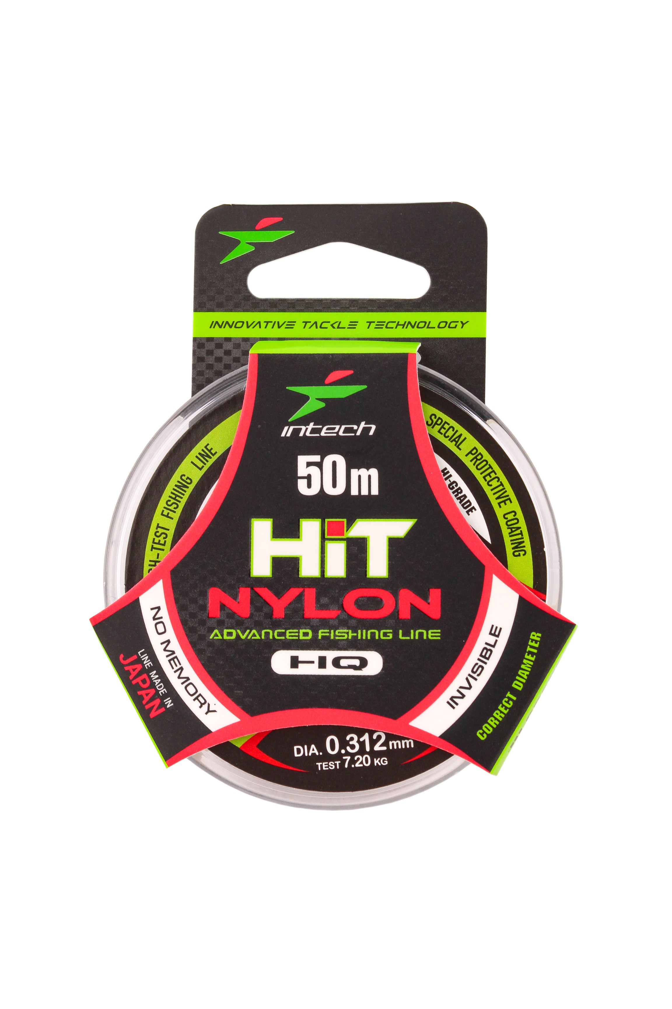 Леска Intech HIT Nylon 50м 0,312 7,2кг - фото 1