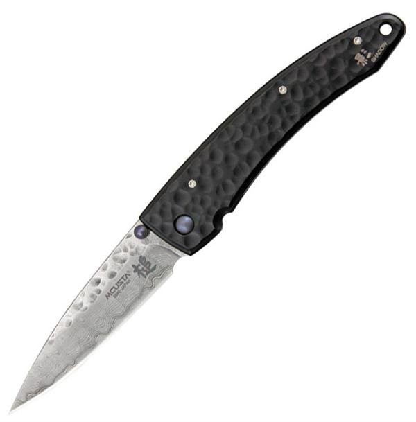 Нож Mcusta Damascus Blade Tsuchi Large Black скл. сталь VG10 - фото 1
