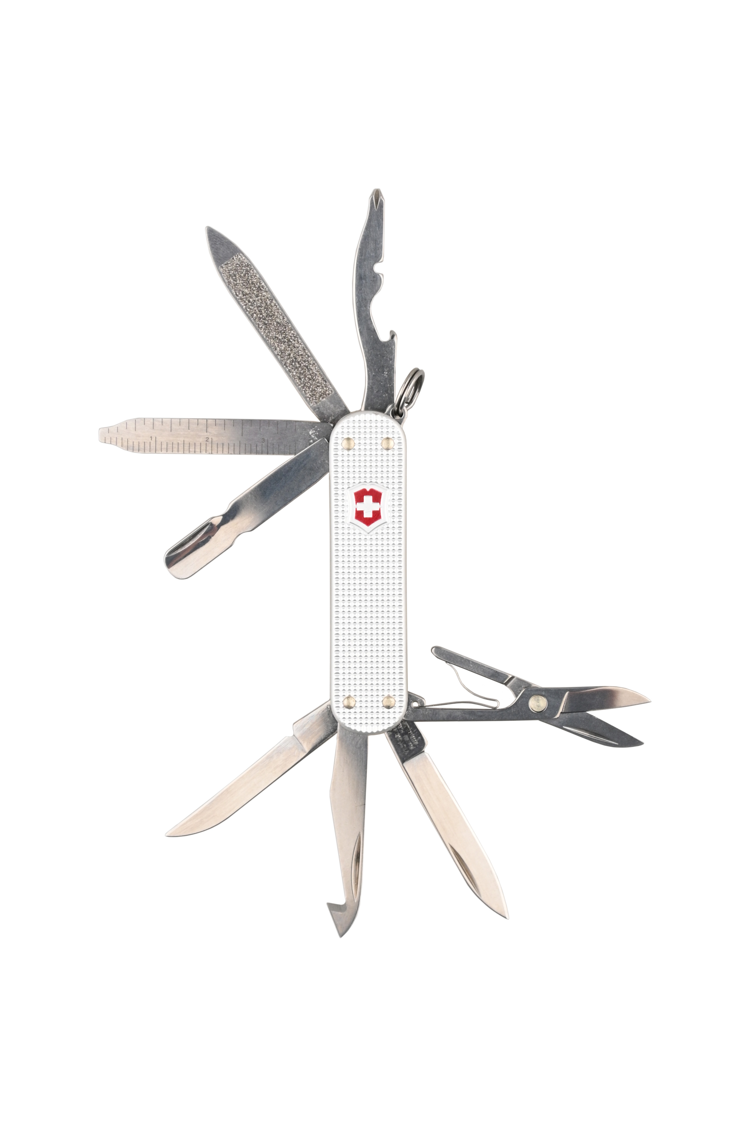 Нож Victorinox MiniChamp Alox 58мм 14 функций серебрянный - фото 1