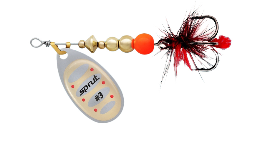Блесна Sprut Alba Ball System Spinner №3 7гр PTG - фото 1