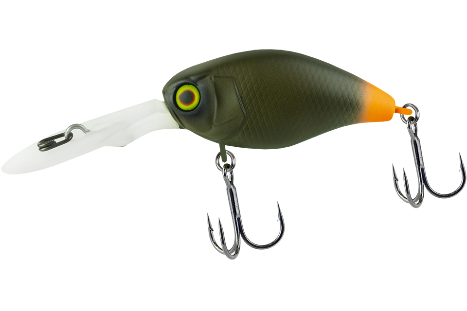 Воблер Jackall DD Chubby 38 green pellet orange - фото 1