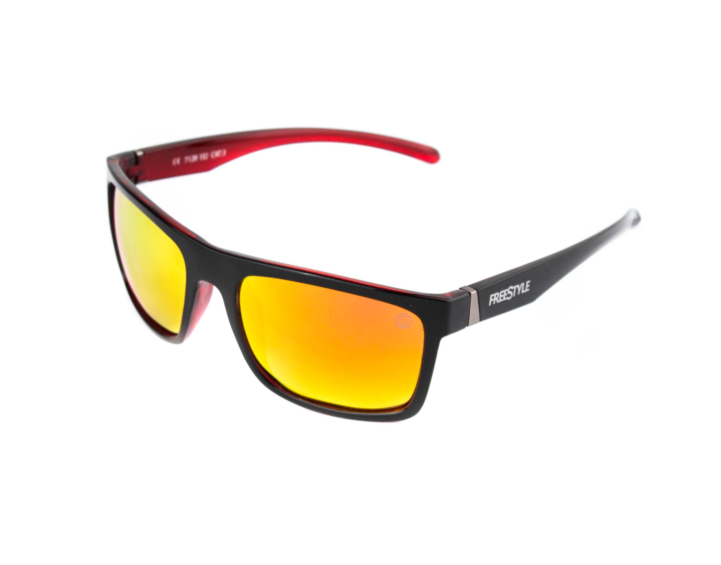 Очки Freestyle Sundlass Shades Onyx red mirror - фото 1