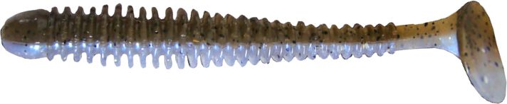 Приманка Crazy Fish Vibro worm 3,4" F12-85-3D-6 - фото 1