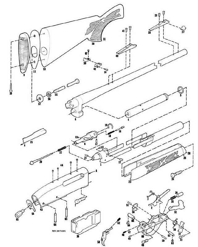 МП Пружина эжектора для Remington мод. 7400, 7600 - фото 1